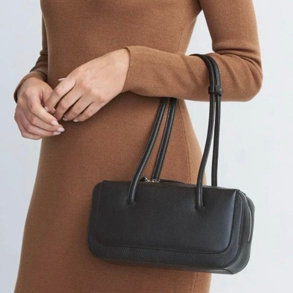 AESTHER EKME Lagune Bowling black leather  Bag